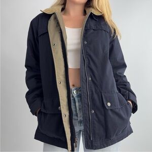 Pacific Trail Women's Navy Vintage Utility Jacket
